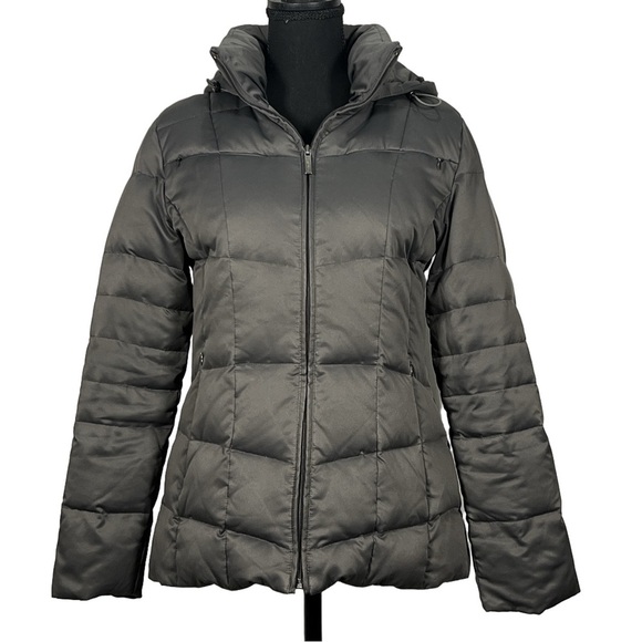 Calvin Klein Gray Down Puffer Jacket Extra Small - Picture 1 of 10